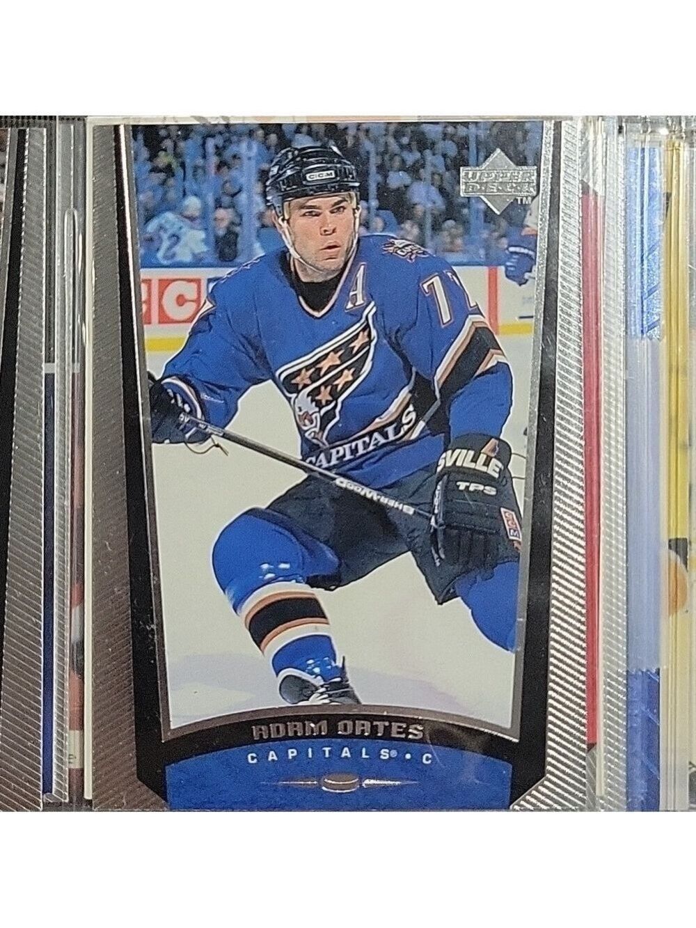 Adam Oates Washington Capitals Hockey Card